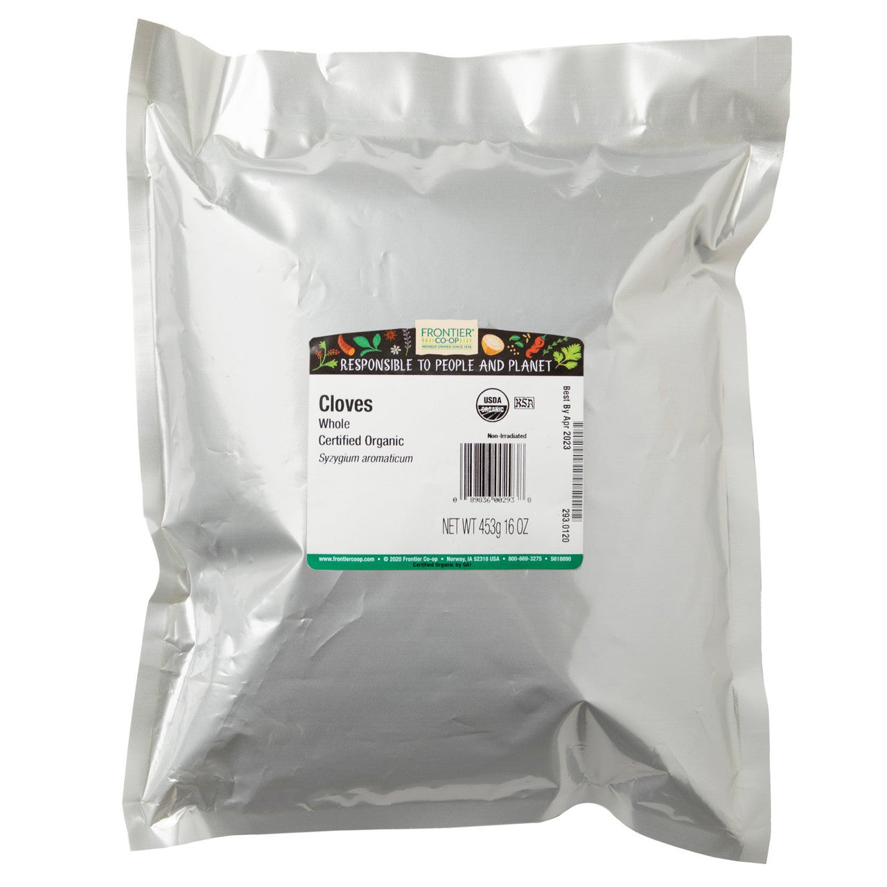 Frontier Herb Whole Cloves (1x1lb)-1