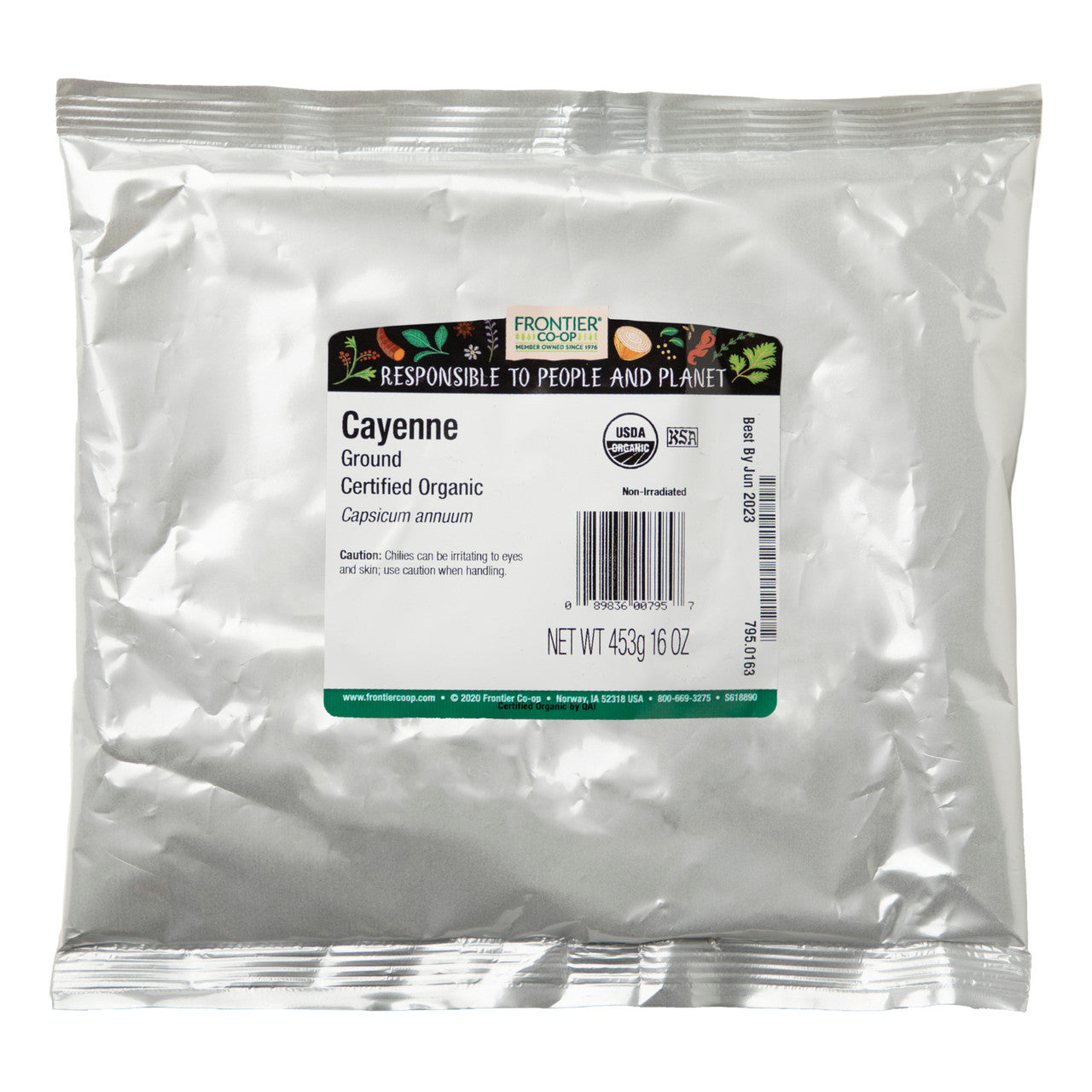 Frontier Herb Cayenne 30000 Hu (1x1lb)-1