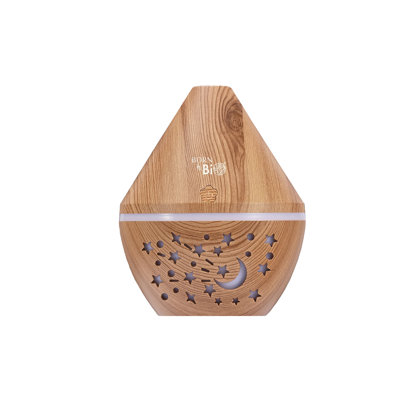 Compact Light Wood Diffuser & Humidifier – 120 ml-0