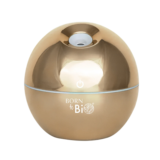 Elegant Gold Diffuser & Humidifier – 130 ml-0