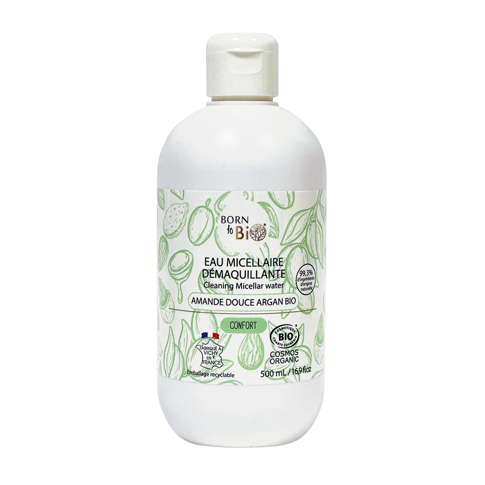 Sweet Almond Argan Micellar Cleansing Water - Certified Organic-3