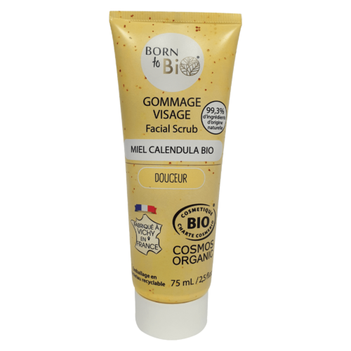 Calendula Honey Face Scrub - Certified Organic-0