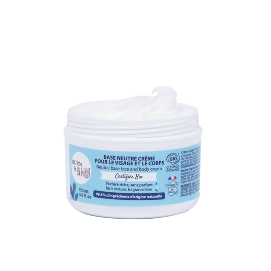 Neutral base face and body cream Certified Organic-0