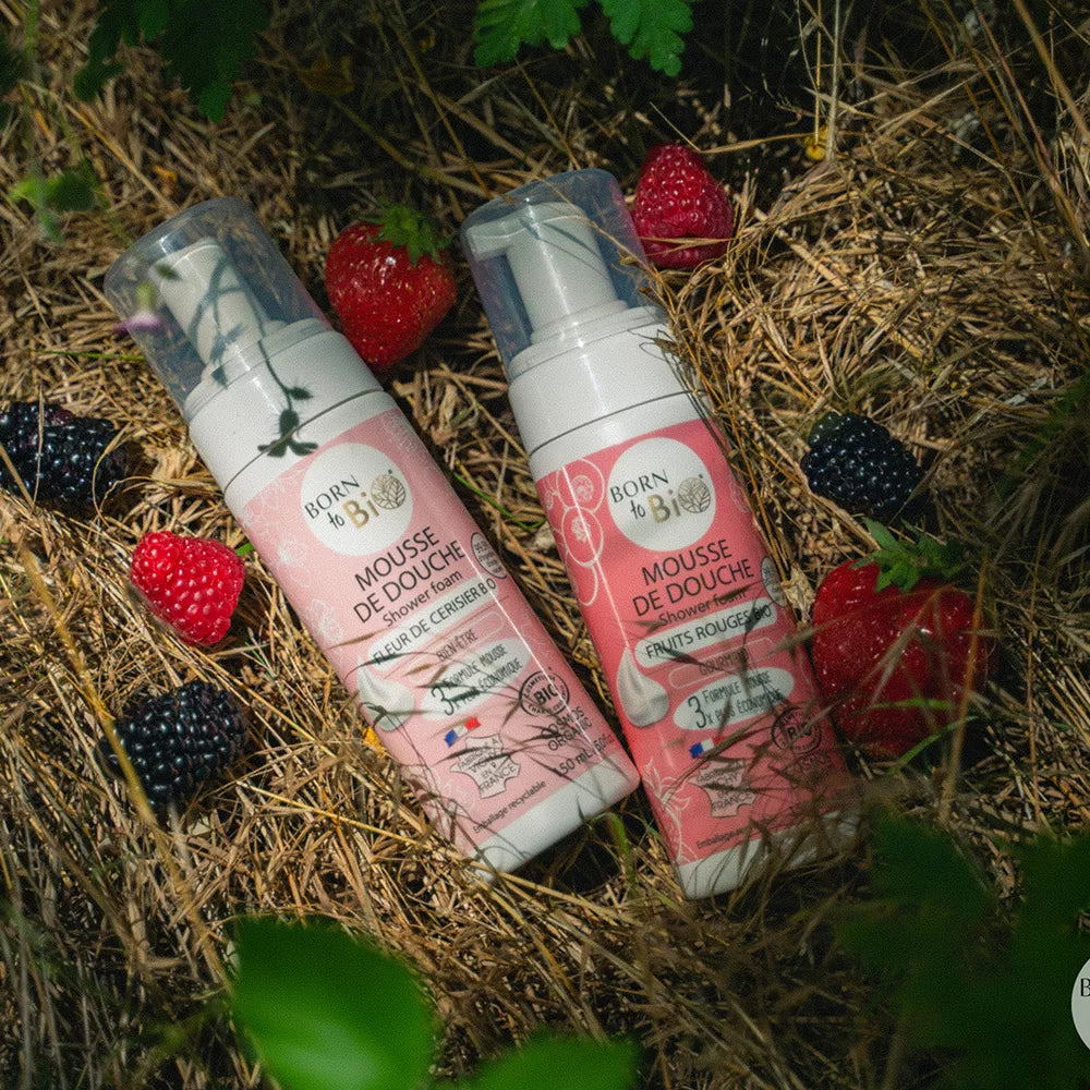 Red Fruit Shower Foam - Certified Organic-3