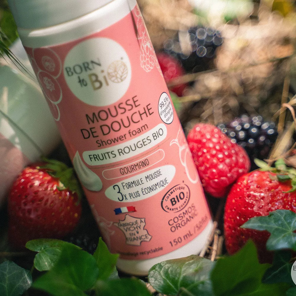 Red Fruit Shower Foam - Certified Organic-2