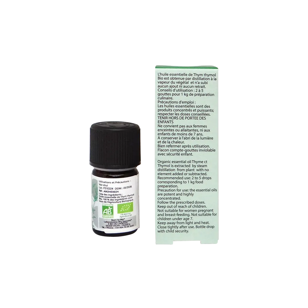 Thyme thymol essential oil Certified Organic-2