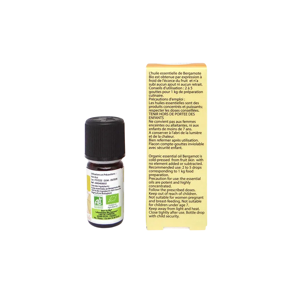 Certified Organic Bergamot Essential Oil-2