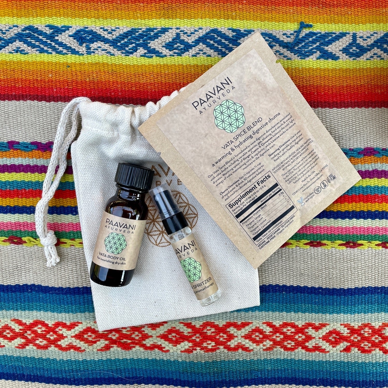Fall Sampler Kit | Ayurvedic Set for Vata Season-0