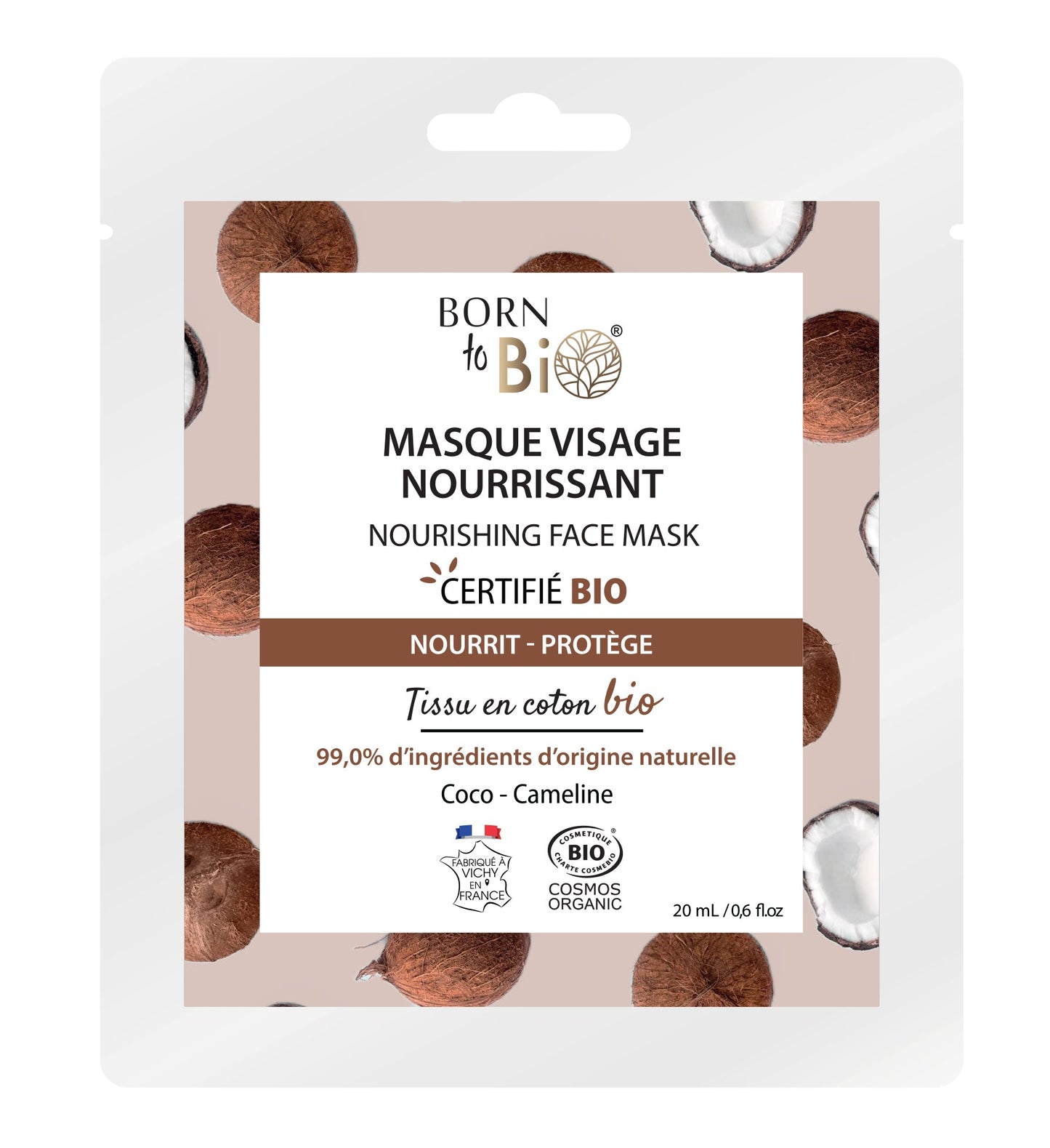 Nourishing Cotton Face Mask - Certified Organic-0