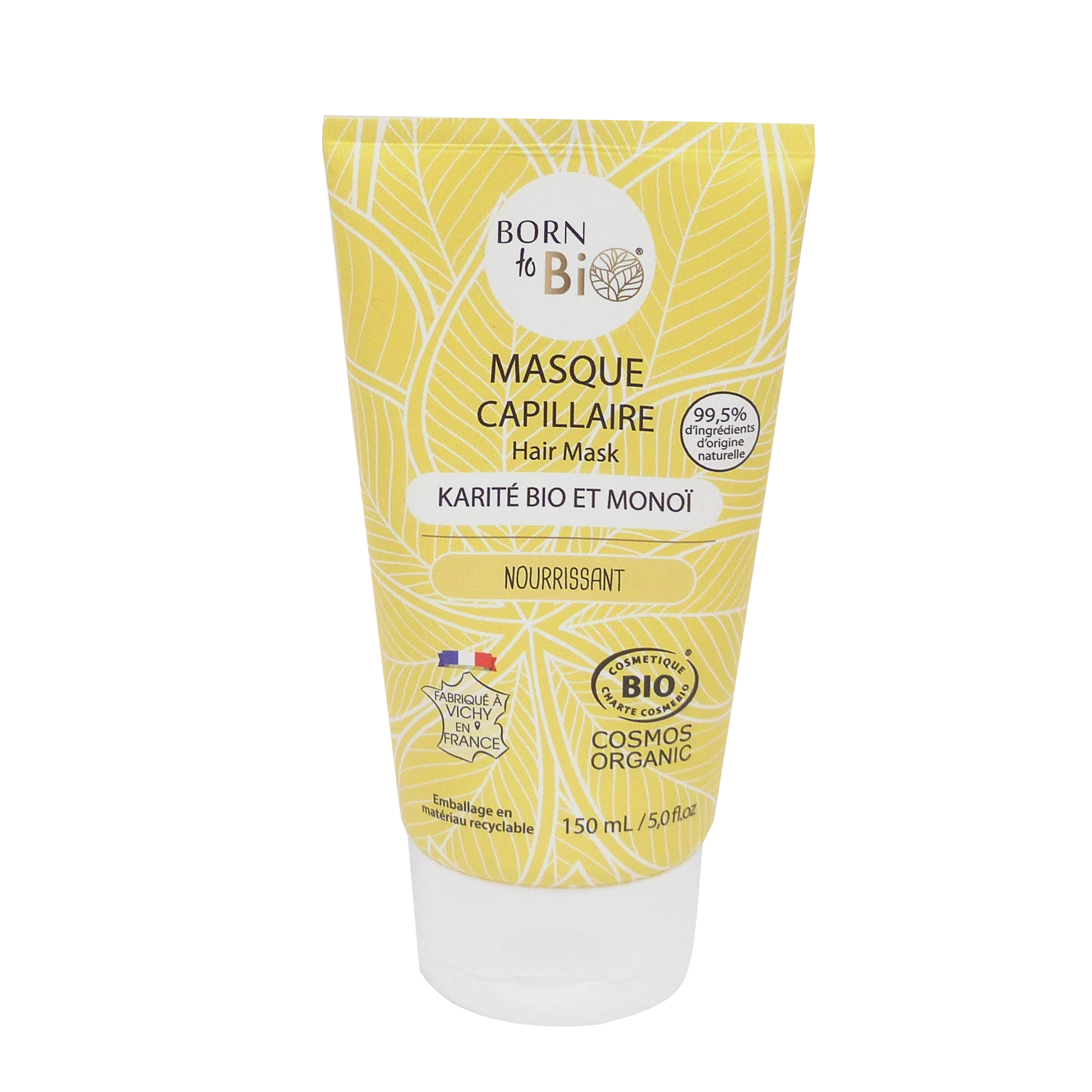 Shea and monoi hair mask - Certified organic-0