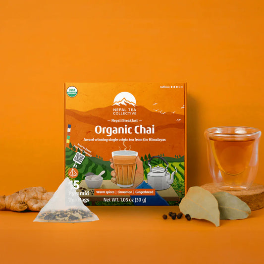 Nepali Breakfast (Classic Chai) - Tea Bags (Set of 6) | Wholesale-0