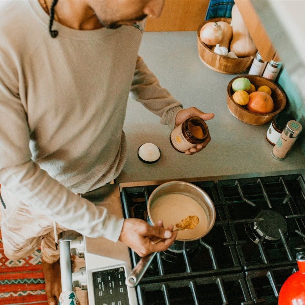 Golden Milk | Ayurvedic Turmeric Latte Blend with Ashwagandha & Shatavari-3