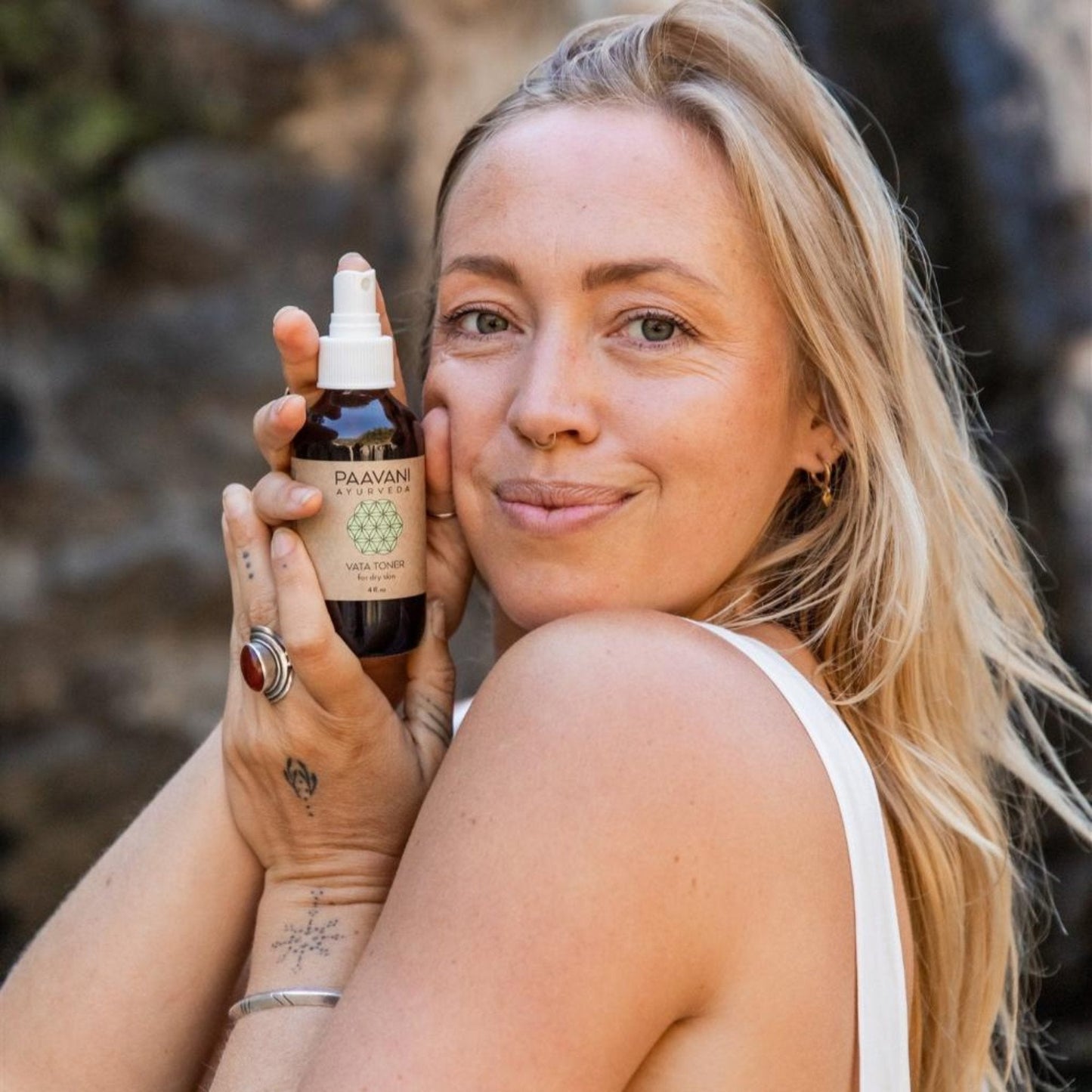 Vata Toner | Ayurvedic Facial Mist for Dry, Delicate Skin-4