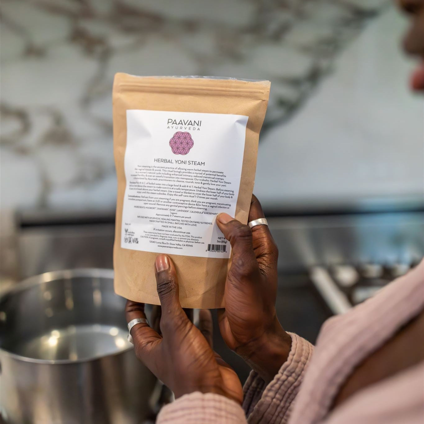 Herbal Yoni Steam | Ayurvedic Vaginal Steam for Reproductive Health-3