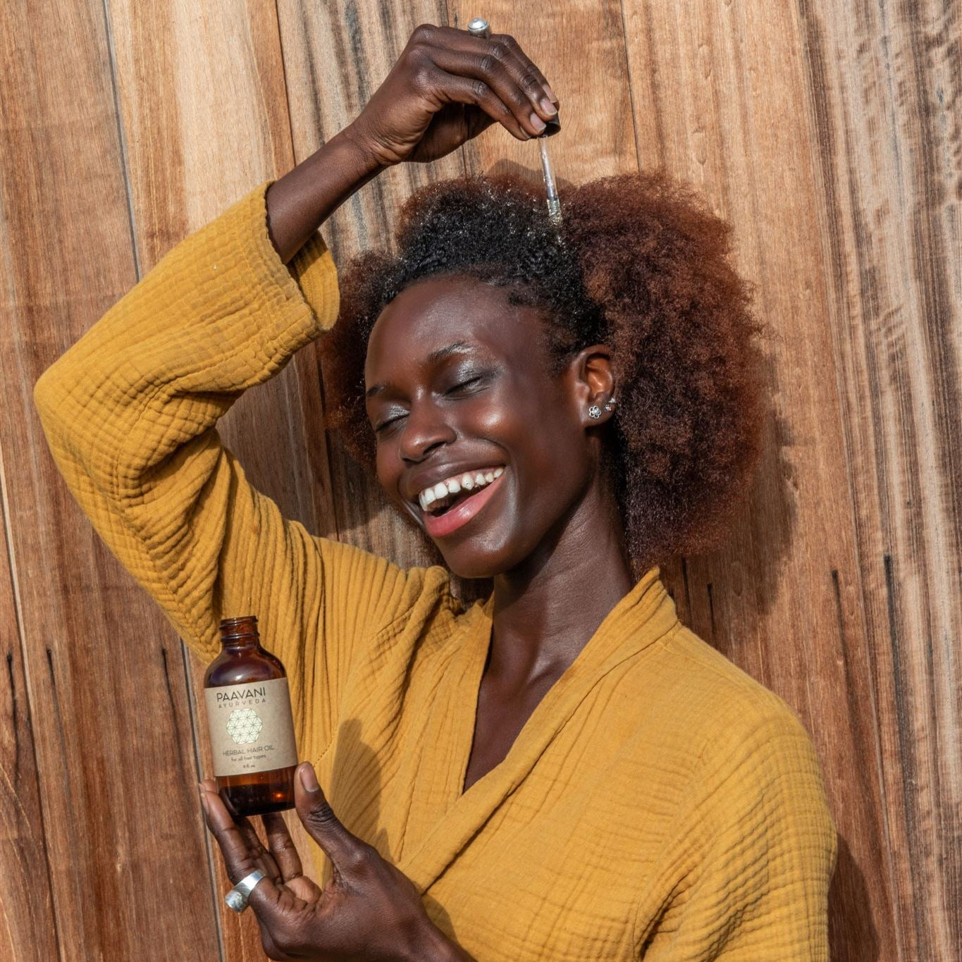 Herbal Hair Oil | Ayurvedic Scalp & Hair Treatment for Growth, Strength & Shine-3