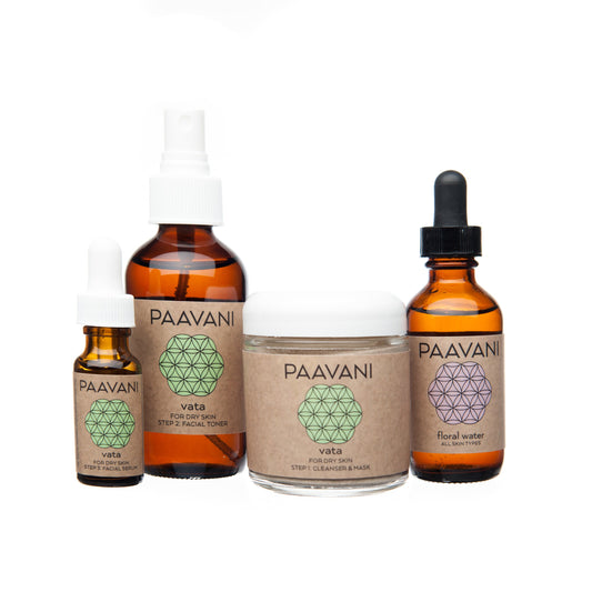 Vata Skincare Ritual | Ayurvedic Set for Dry & Delicate Skin-0