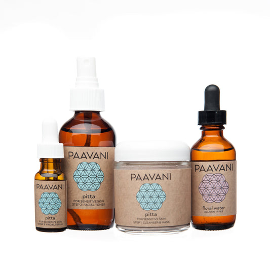 Pitta Skincare Ritual | Ayurvedic Set for Sensitive & Reactive Skin-0