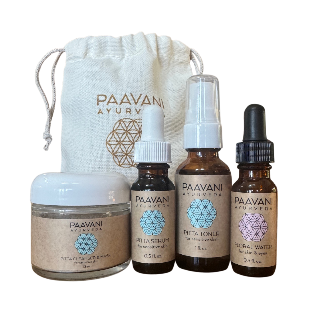 Pitta Skincare Ritual | Ayurvedic Set for Sensitive & Reactive Skin-2