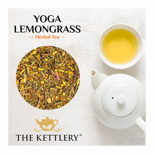 Yoga Herbal Lemongrass & Turmeric Tea - Bee Well for You 2.0