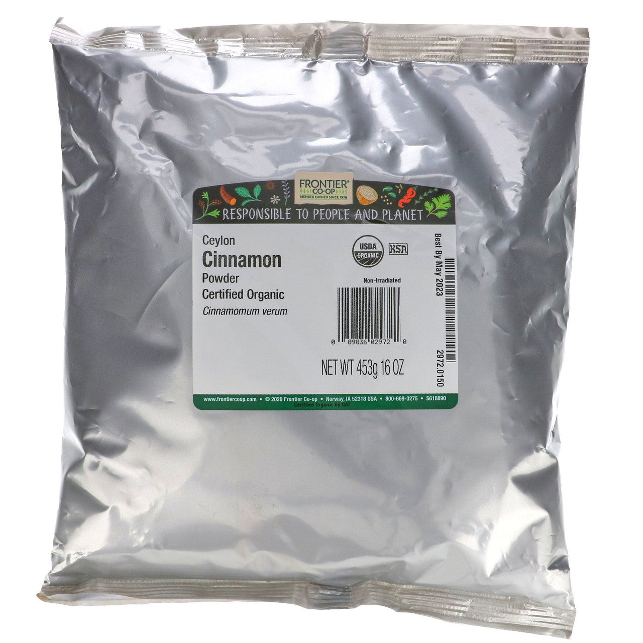 Frontier Herb Ceylon Cinnamon Powder (1x1lb)-1