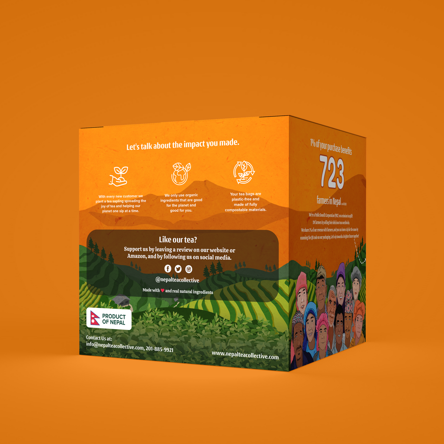 Nepali Breakfast (Classic Chai) - Tea Bags (Set of 6) | Wholesale-1