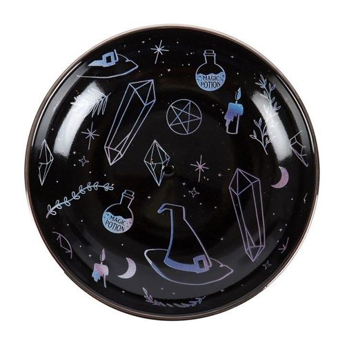 Crystal Witch Incense Holder Plate-1