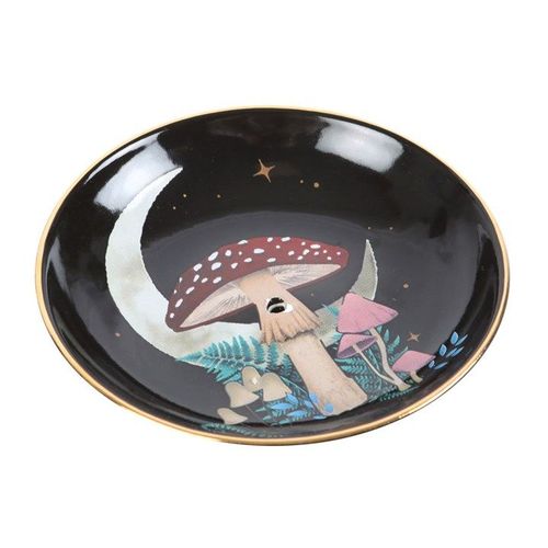 Forest Mushroom Ceramic Incense Plate-2