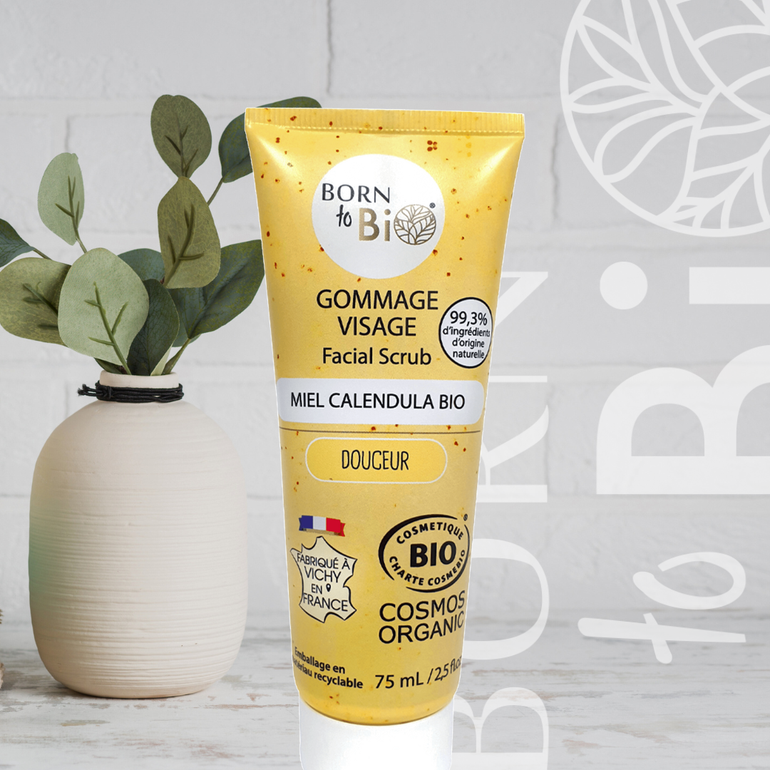 Calendula Honey Face Scrub - Certified Organic-2