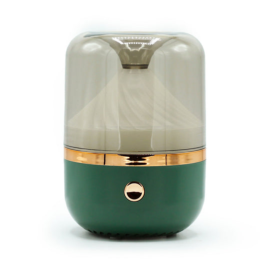 Green & Bronze Contemporary Electric Diffuser Atomiser - USB C | Colour Change-0