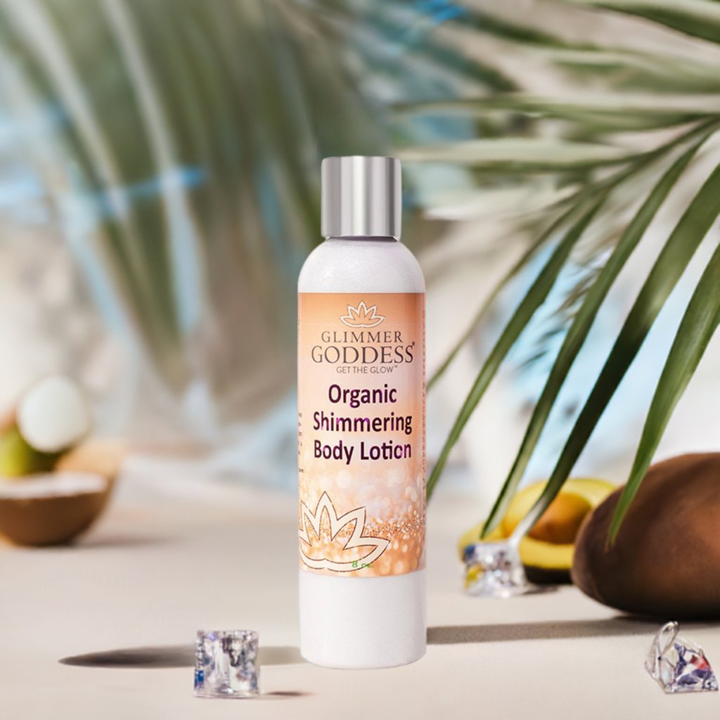 Organic Diamond Shimmer Body Lotion-3