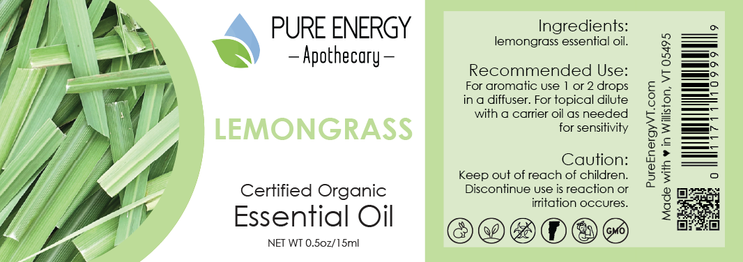 Essential Oil - Lemongrass 15ml (0.5oz)-3