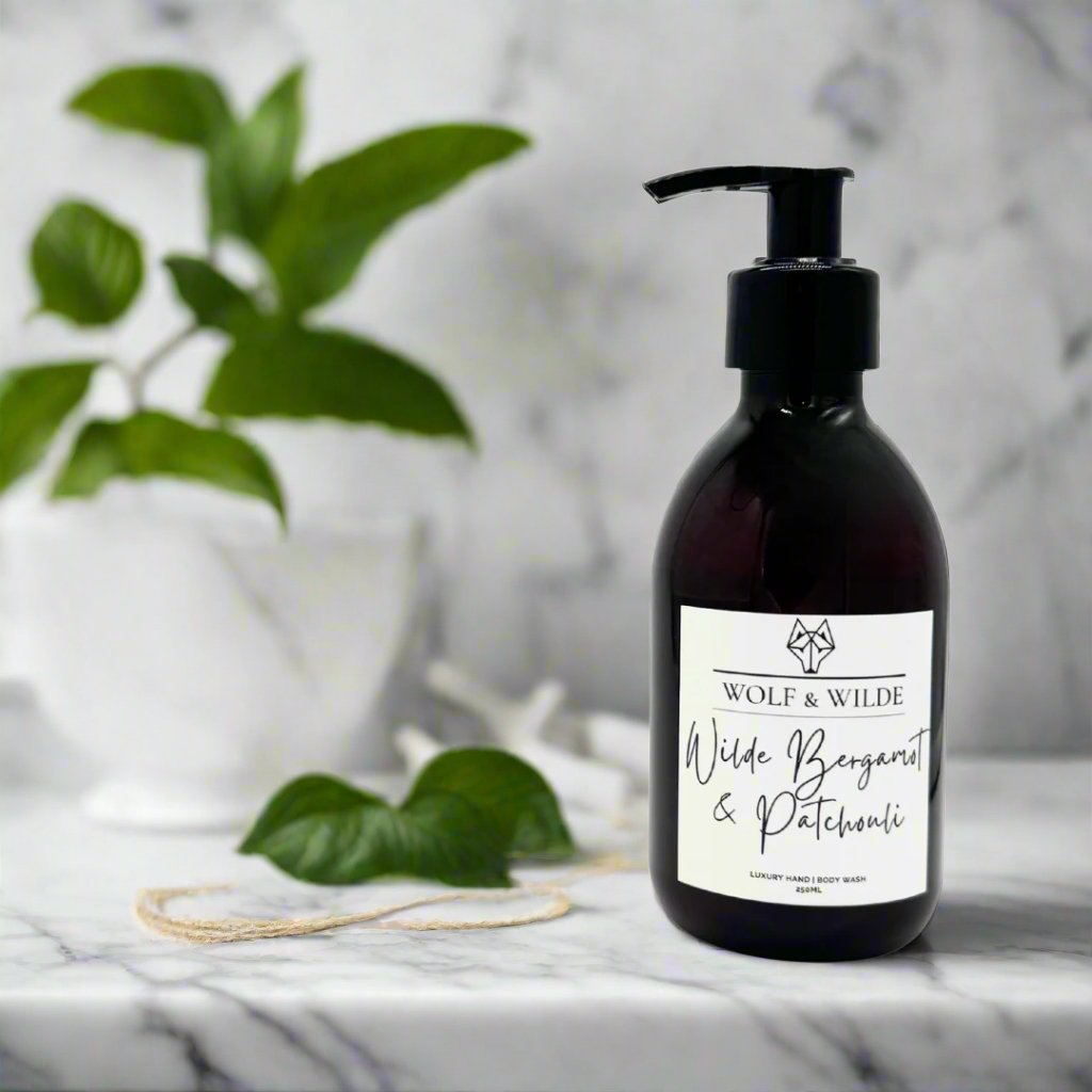 Wilde Bergamot & Patchouli Luxury 2 In 1 Liquid Soap - Hand & Body 250ML-2