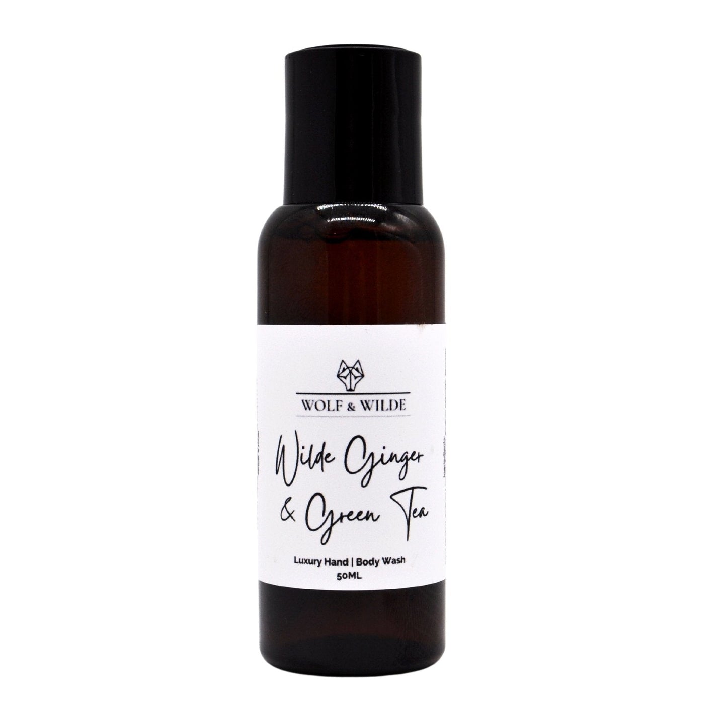 Wilde Ginger & Green Tea Travel Size Luxury Hand & Body Wash 50ML-0