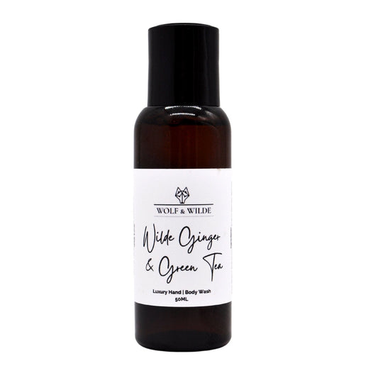 Wilde Ginger & Green Tea Travel Size Luxury Hand & Body Wash 50ML-0