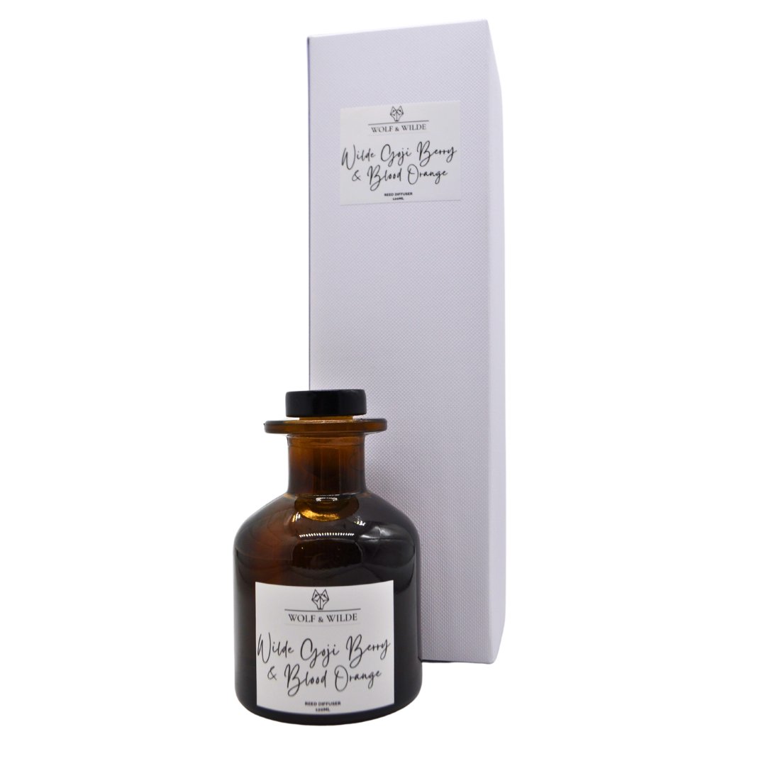 Wilde Goji Berry & Blood Orange 120ml Reed Diffuser With 8 Reeds-2