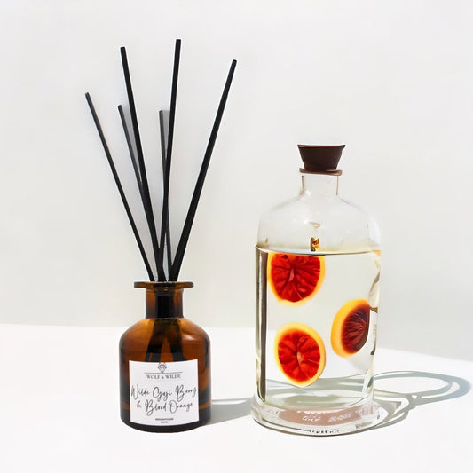Wilde Goji Berry & Blood Orange 120ml Reed Diffuser With 8 Reeds-0