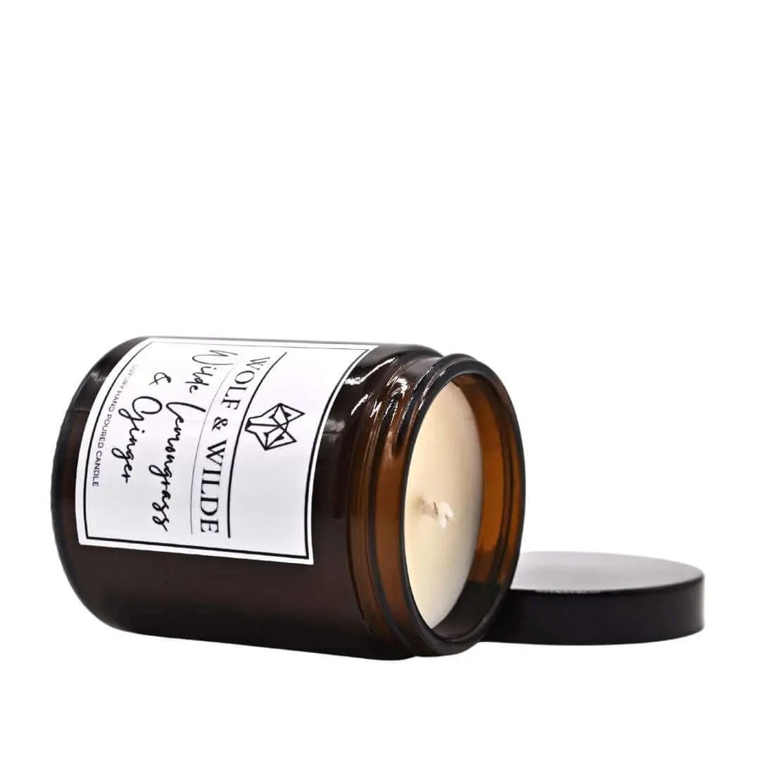Wilde Lemongrass & Ginger Luxury Aromatherapy Scented Candle-2