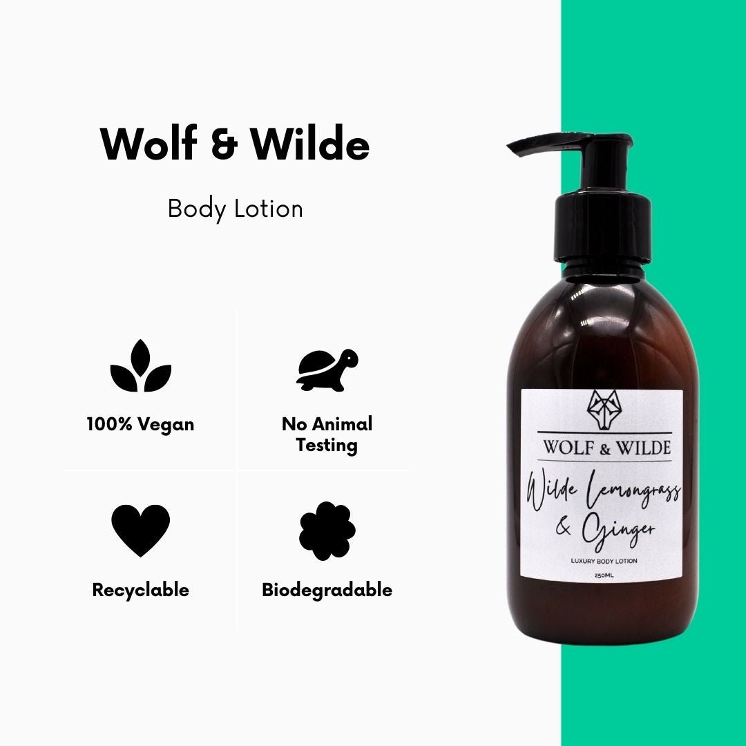 Wilde Lemongrass & Ginger Luxury Body Lotion 250ML-2