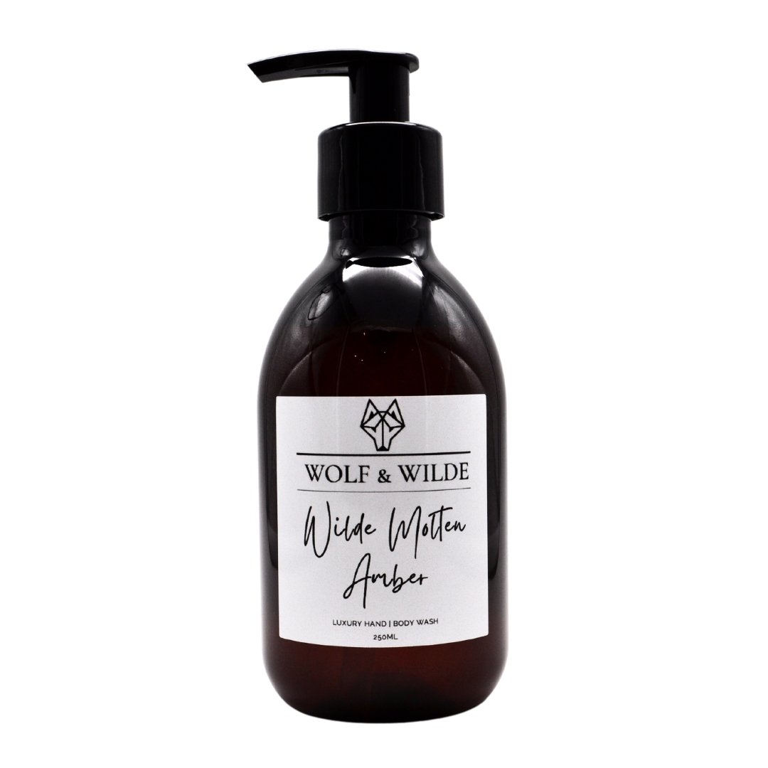 Wilde Molten Amber Luxury 2 In 1 Liquid Soap - Hand & Body 250ML-1