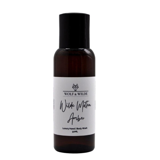 Wilde Molten Amber Travel Size Luxury Hand & Body Wash 50ML-0