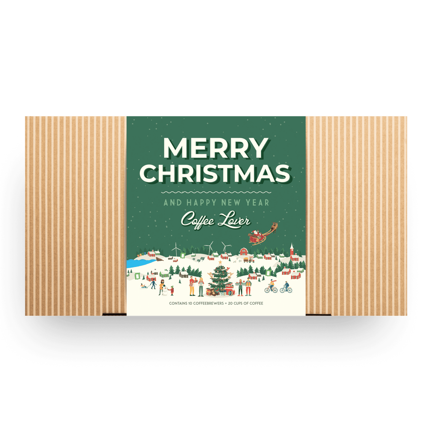 MERRY CHRISTMAS SNOW COFFEE GIFT BOX-2