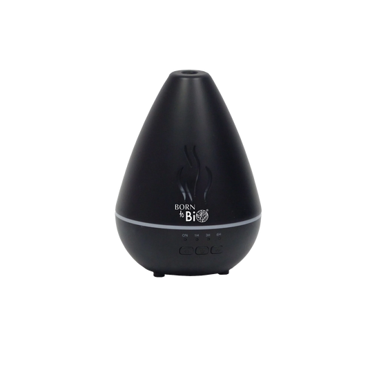 Matte Black Essential Oil Diffuser-0