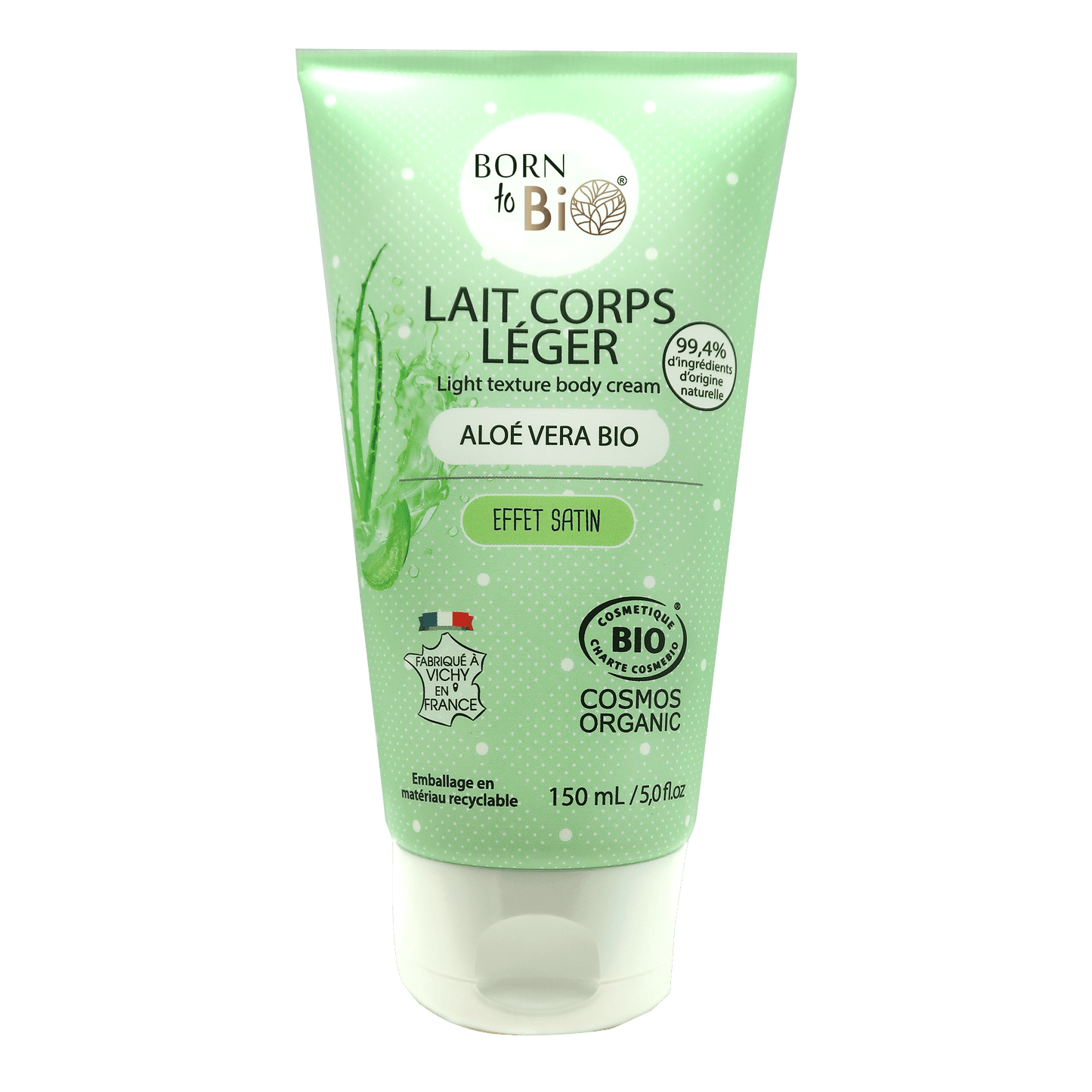 Light Aloe Vera Body Lotion - Certified Organic-0