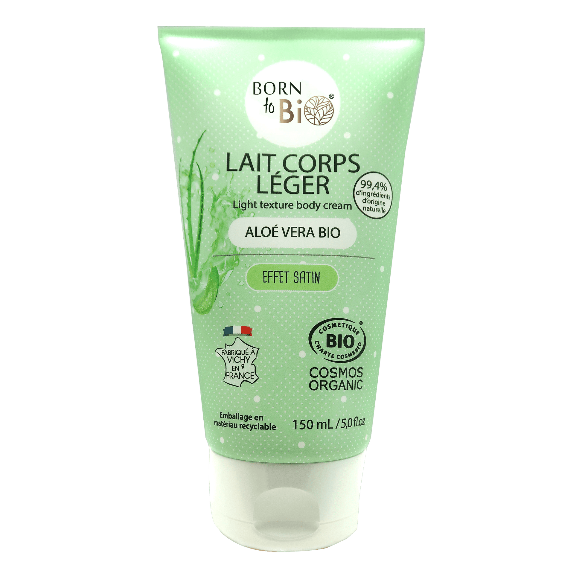 Light Aloe Vera Body Lotion - Certified Organic-0