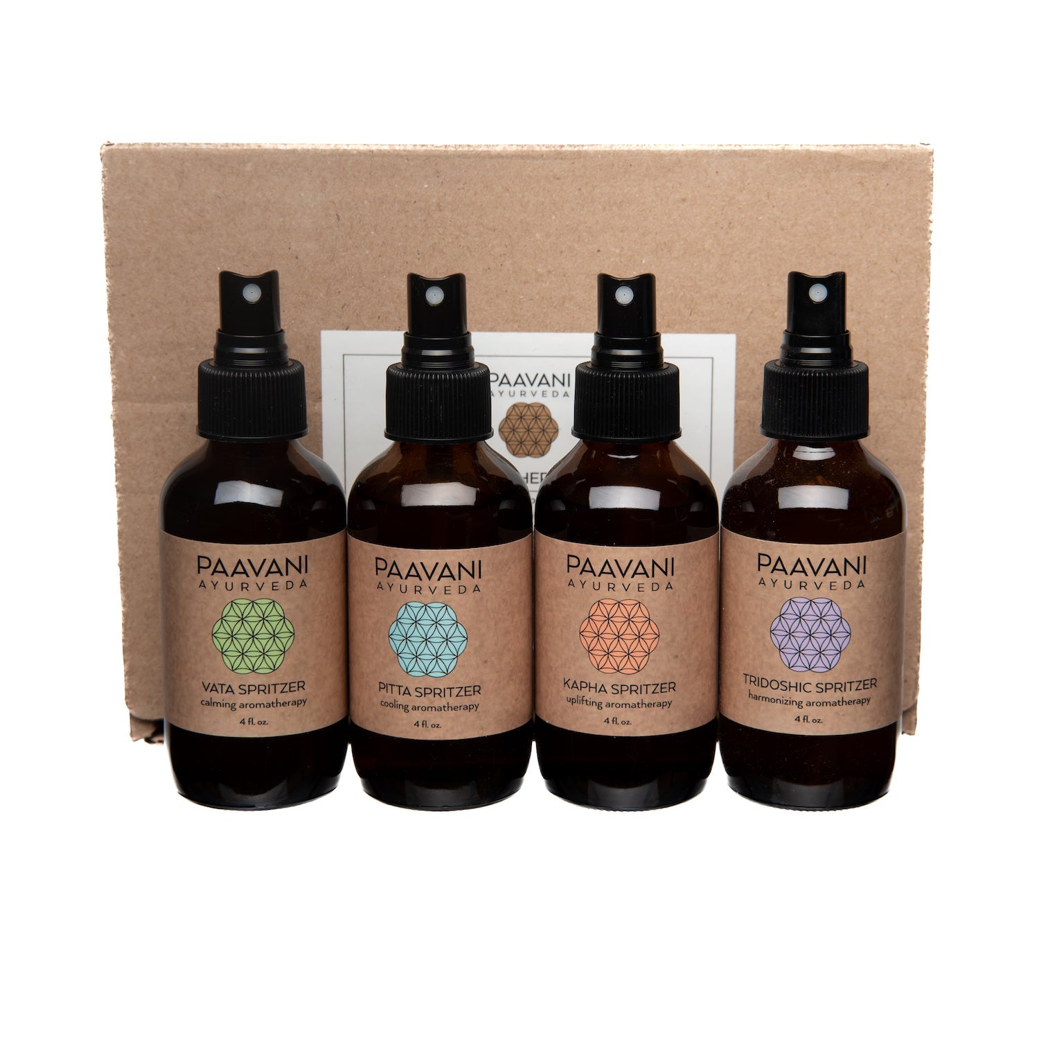 The Aromatherapy Ritual Kit | Ayurvedic Spritzers for Mood & Dosha Balance-1