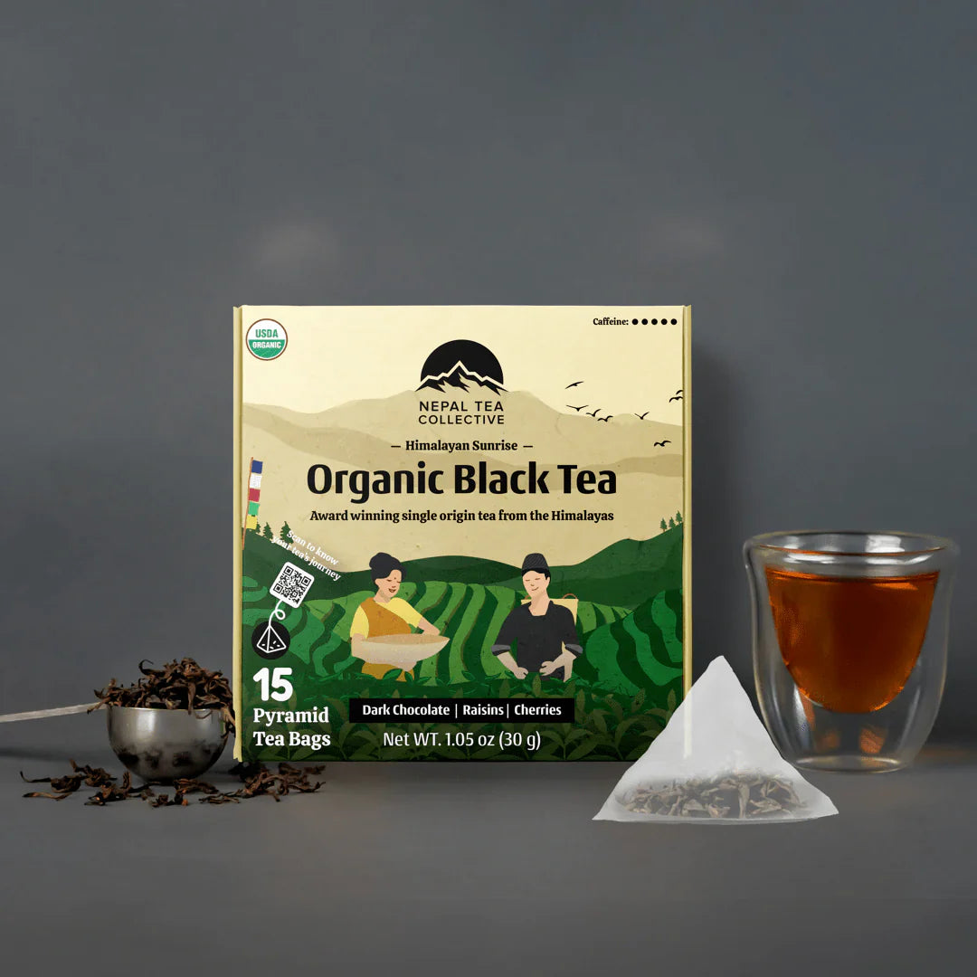 Himalayan Sunrise (Organic Black Tea) - Tea Bags (Set of 6) | Wholesale-0
