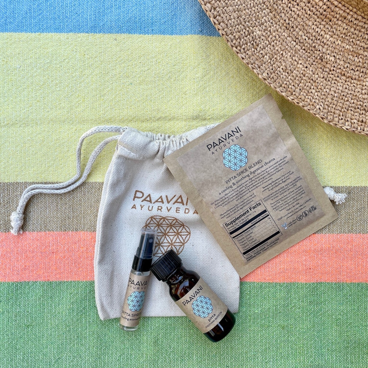 Summer Sampler Kit | Ayurvedic Set for Pitta Season-0