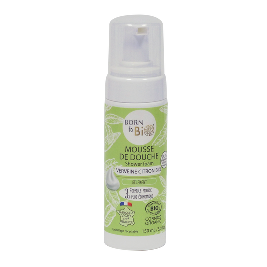 Lemon Verbena Shower Foam - Certified Organic-0