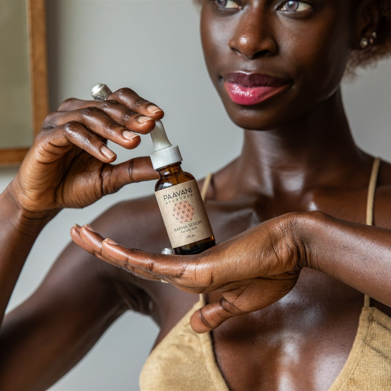 Kapha Serum | Ayurvedic Face Oil for Oily & Congested Skin-4