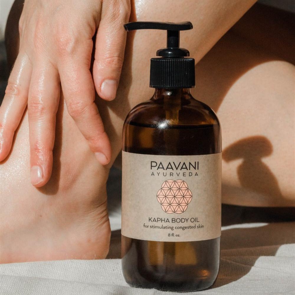 Kapha Body Oil | Invigorating Ayurvedic Abhyanga Oil for Oily, Congested Skin-4